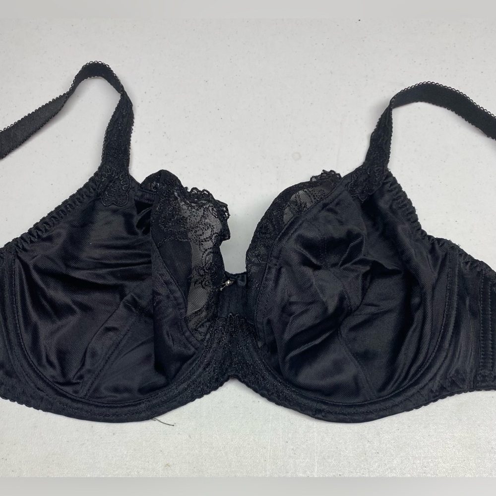 Fitfully Yours BLK Unlined Underwire, 34G *P1043